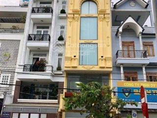 Nhà mt phạm huy thông  dqh, p.6, gv. dt 5m x 16m hầm trệt 5 lầu, có thang máy, giá 23,5ty tl