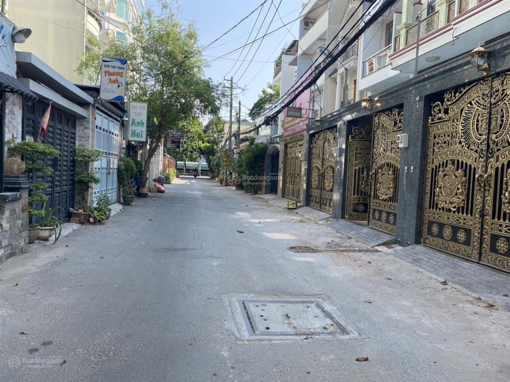 Nhà phan văn trị, p7, gv. dt 6,5m x 22m trệt 2 lầu st, giá 14tỷ tl