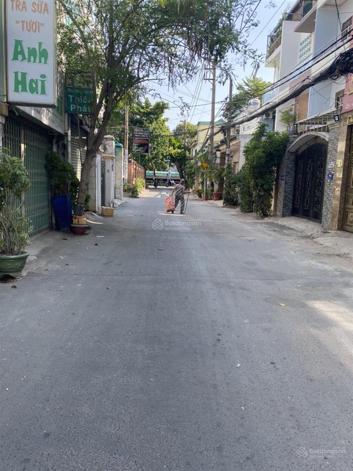 Nhà phan văn trị, p7, gv. dt 6,5m x 22m trệt 2 lầu st, giá 14tỷ tl