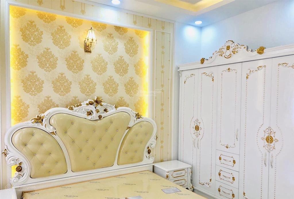 Nhà nguyễn văn lượng, p6, gv. dt 4,2m x 15m nhà mới trệt lững 2 lầu st, giá 9,2tỷ tl