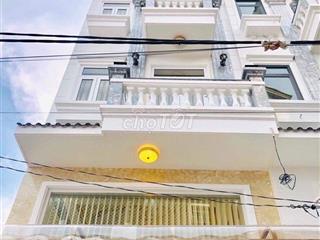 Nhà nguyễn văn lượng, p.6, gv. dt 4m x 15m nhà mới trệt lững 2 lầu st, giá 8,950ty tl