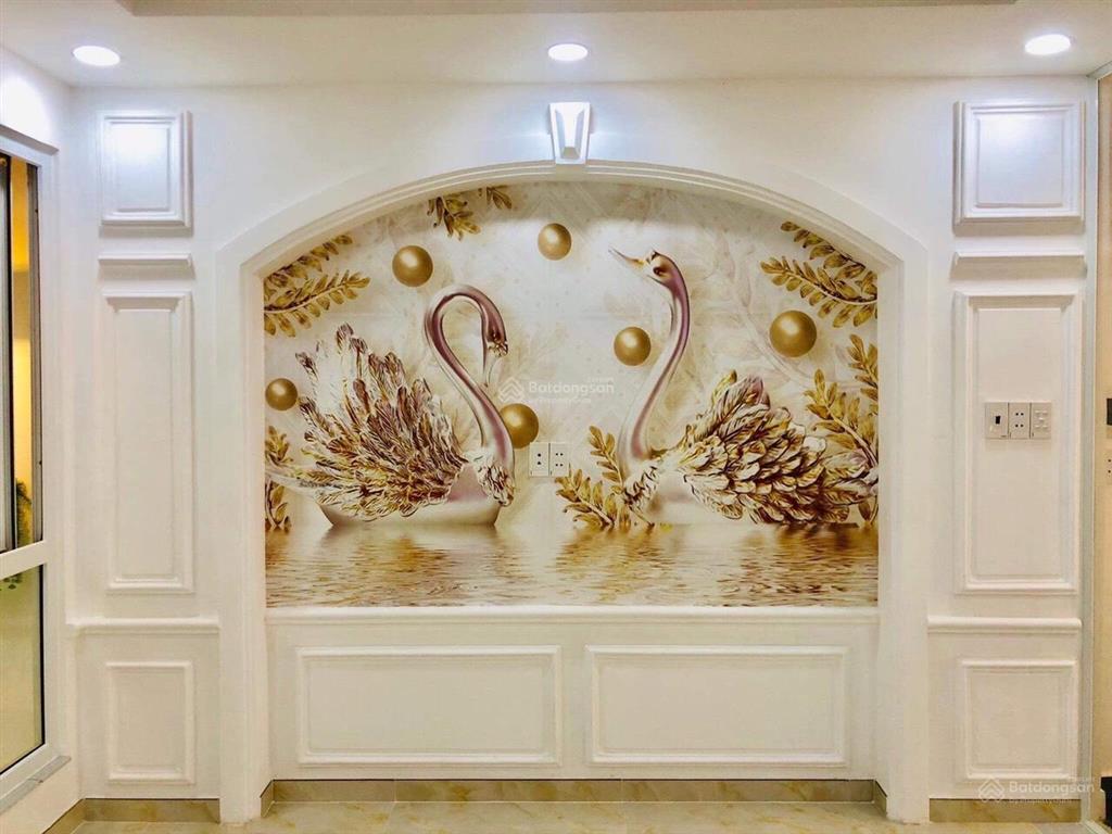 Nhà nguyễn văn lượng, p6, gv. dt 4,2m x 15m nhà mới trệt lững 2 lầu st, giá 9,2tỷ tl