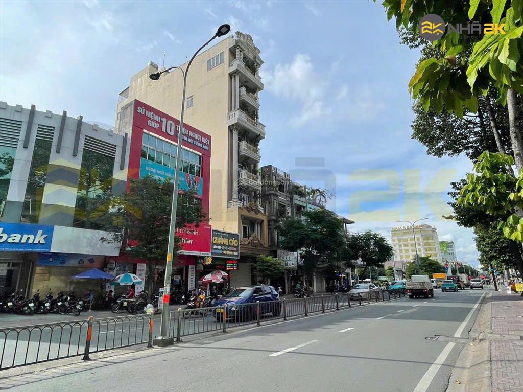 Bán nhà góc 2 mặt tiền hậu giang, quận 6 9 x 40m, 317.7m2  ctxd hầm 8 tầng, giá 61 tỷ tl