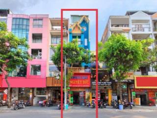 Bán nhà 2 mặt tiền trước sau đường bắc hải, quận 10, 6,5x20m nh 6,8m 5 tầng, giá 27 tỷ tl