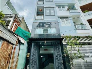 Nhà 5 tầng sàn btct, dt sàn 174m2, khu vip nguyễn văn đậu, sát mặt tiền, không lộ giới, 5pn