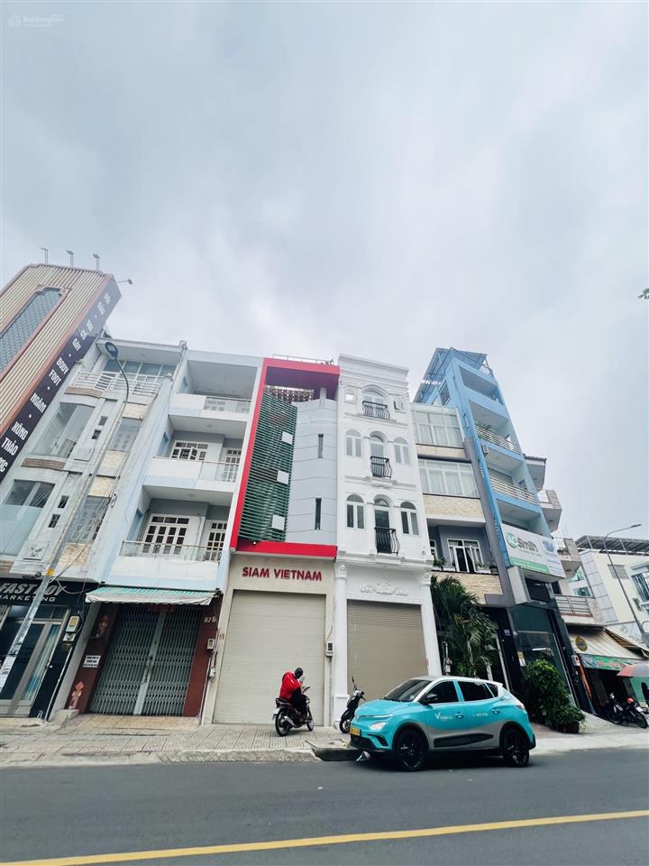 Nhà mặt tiền đường trần hưng đạo, tân sơn nhì, 72m2 , 5 tầng, ở hay kinh doanh đều được, chỉ 14.x