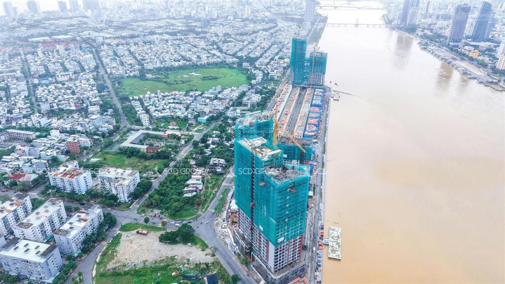 Shophouse khối đế 2  3 tầng ven sông hàn chỉ từ 4 tỷ, ck 17%, hỗ trợ vay 70%, 0% lãi suất 30 tháng