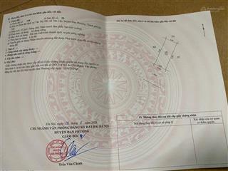 Bán đất 55.2m2 đất dv tân tây đô, đan phượng