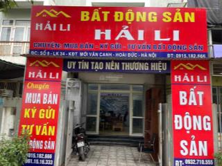 Bán lk mặt đường quy hoạch 17m dự án vân canh, khu vực đông dân cư.  xem nhà 0915 182 ***