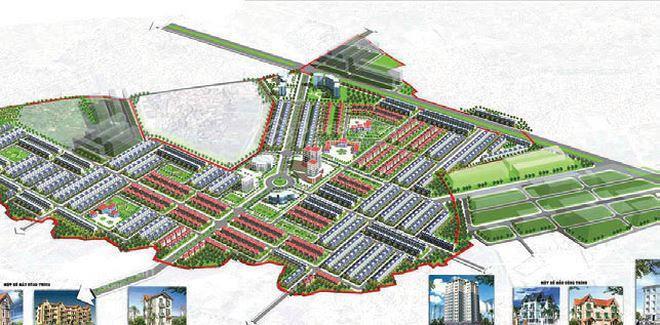 Bán gấp nhà biệt thự khu đô thị hud vân canh lô góc dt 405m2, giá 135 triệu,  0915 182 ***