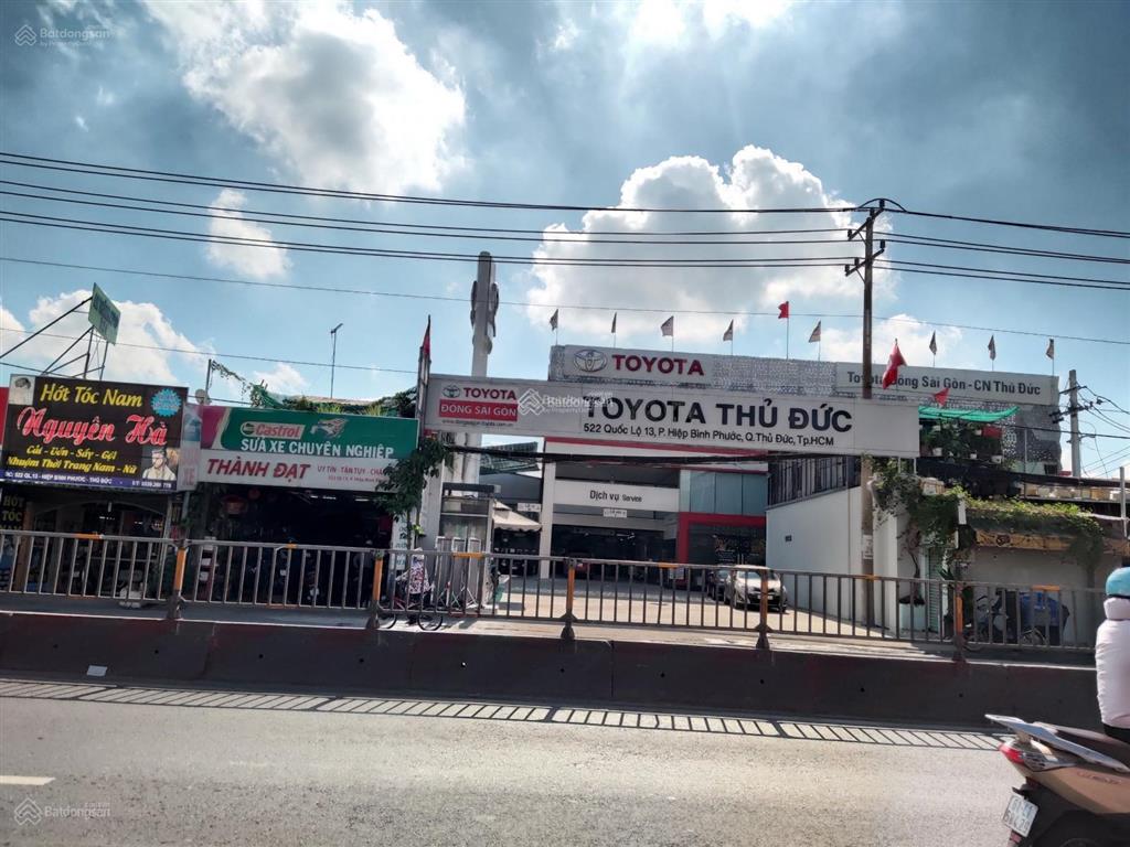 Bán lô đất đẹp 2 mặt tiền đường quốc lộ 13, p. hiệp bình phước tp thủ đức ngay vạn phúc city 6x42m