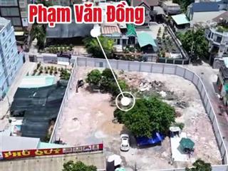 Bán lô đất góc 3 mặt tiền đường phạm văn đồng phường hiệp bình chánh tp thủ đức 35m x 38m