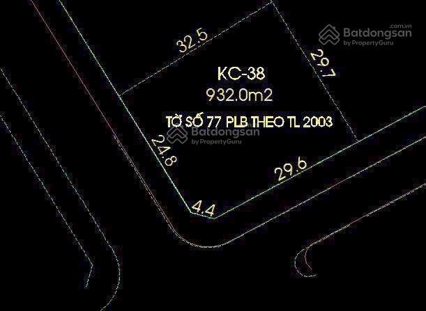 Bán lô đất 32m x 31m góc 2 mặt tiền đường liên phường phường phước long b quận 9 tp thủ đức tp hcm