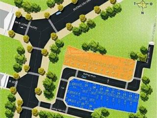Bán 2 nền đất kdc center point  đường 6 long phước