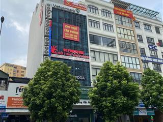 Cho thuê sàn văn phòng mặt phố trần thái tông, gần công viên cầu giấy dt 120m2, giá siêu rẻ