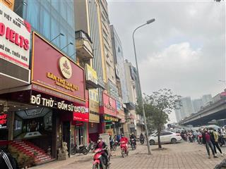 Tòa nhà 9 tầng  vỉa hè  vị trí đắc địa  ngã 4 nguyễn xiển  khuất duy tiến