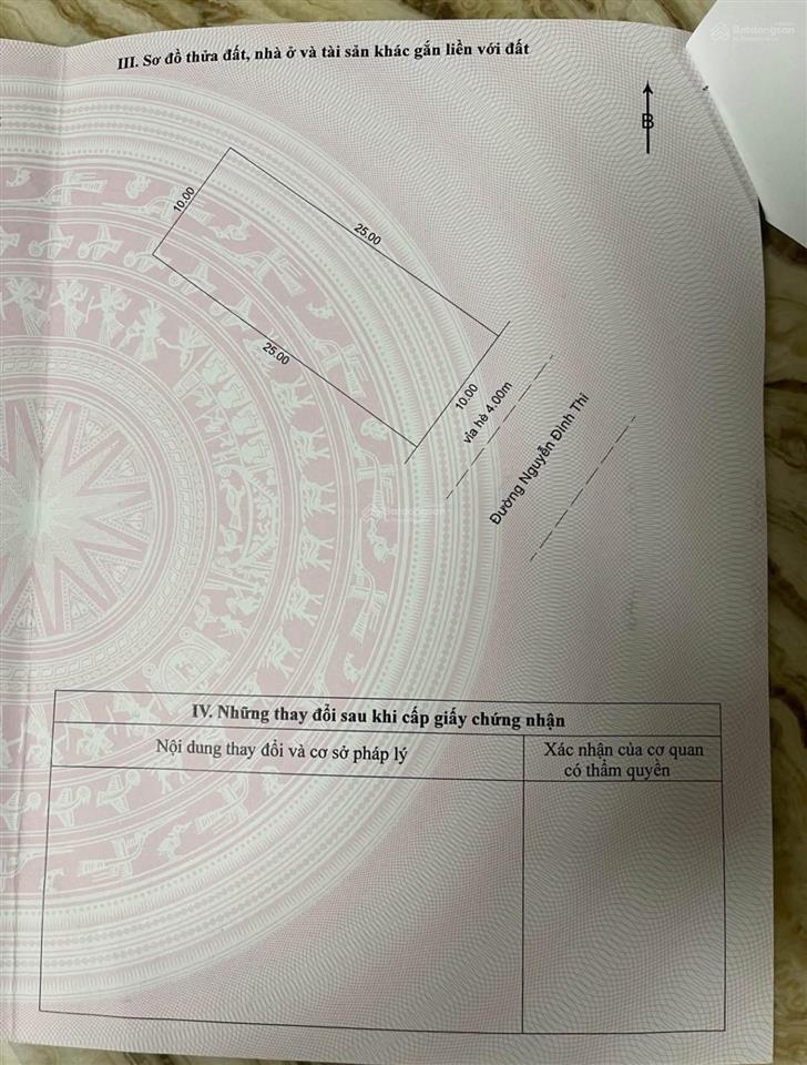 Góc bt 594m2 đường nguyễn đình thi x lê hồng sơn  khu đảo vip hoà xuân