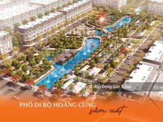 Chính chủ cần bán  căn shophouse view hồ  2 mặt tiền trước sau hoàng huy new city giai đoạn 1