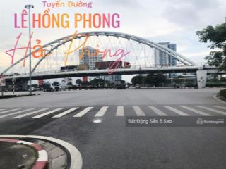 Bán lô góc 650m² tuyến 2 lê hồng phong  mt 20m, vị trí kim cương  cấp phép xây dựng cao tầng