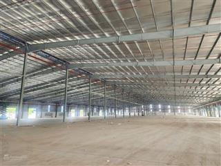 Cho thuê kho xưởng khu cn long an ,diện tích 3000m2 đến 19.000m2.tiếp nhận nhiều ngành nghề