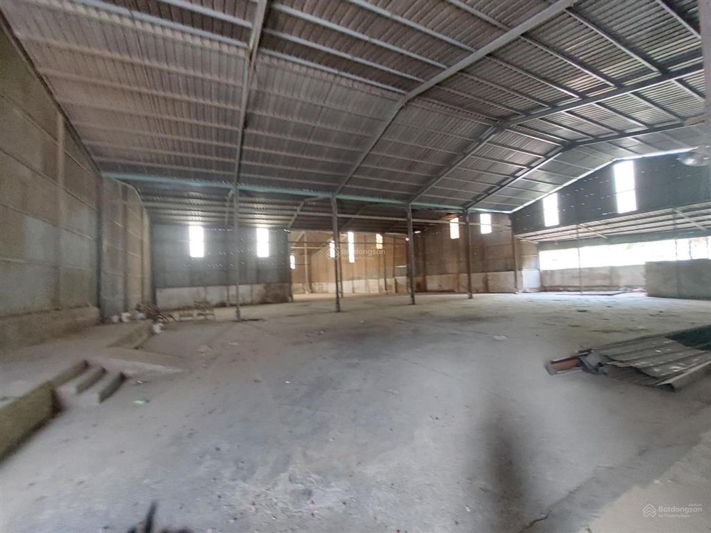 Cho thuê xưởng 1500m2, pccc vách tường, giá rẻ. thuận an, bình dương