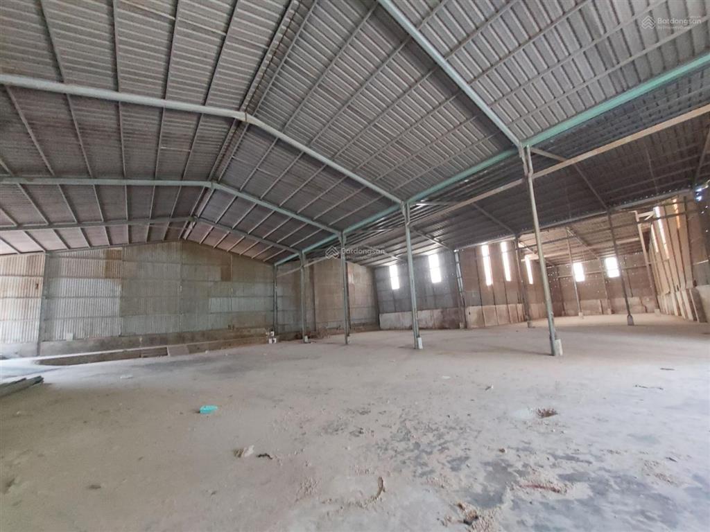 Cho thuê xưởng 1500m2, pccc vách tường, giá rẻ. thuận an, bình dương