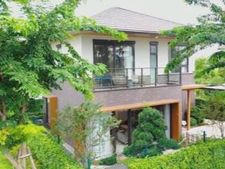 Biệt thự đơn lập 225m2  khu compound ven sông vàm cổ, cư dân tinh hoa đã về ở