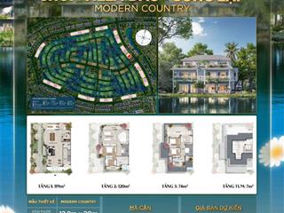 Shop villa song lập vịnh đảo mua trực tiếp gia chủ đầu tư, mặt tiền đường sau là mặt đảo