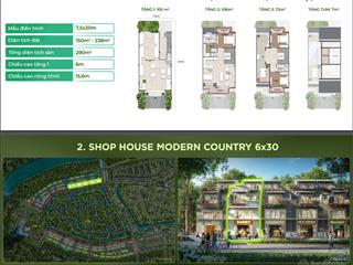 Shophouse trục đại lộ 180m2 đối diện cụm biệt thự đảo, siêu đẹp, mua trực tiếp chủ đầu tư