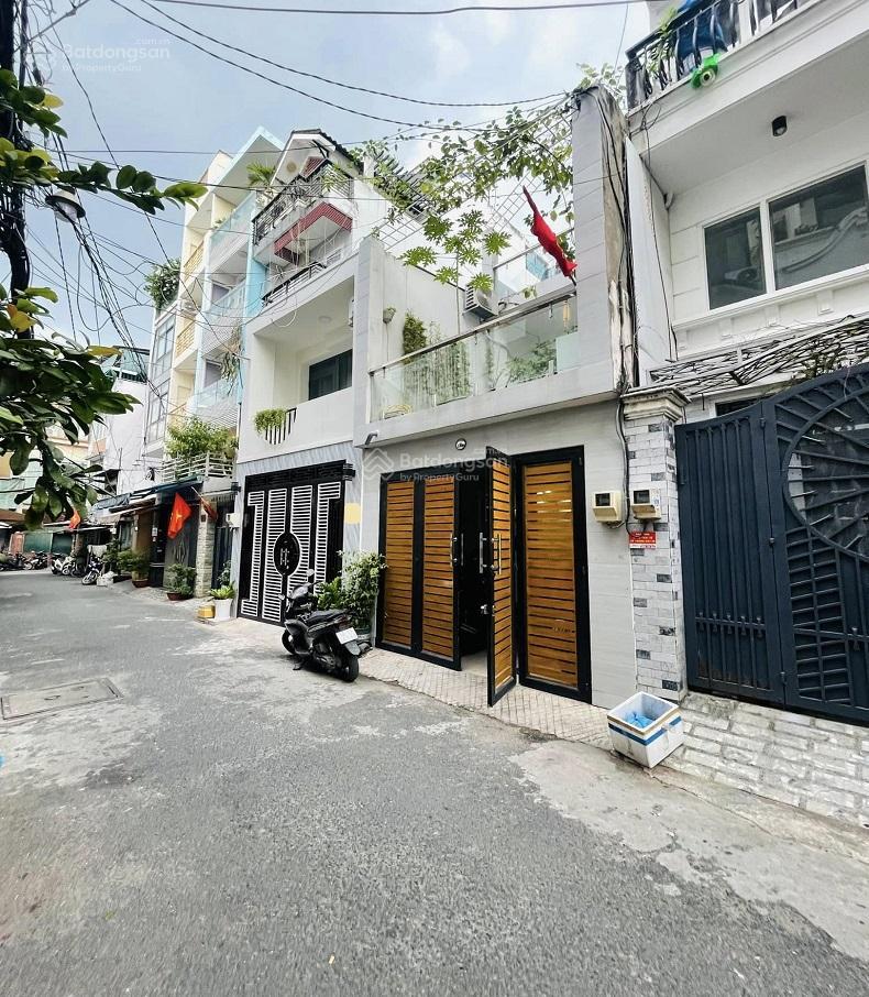 Xe ngủ trong nhà cmt8 p5, tân bình, 60m2, 3 tầng, mới, ở ngay, hơn 8 tỷ