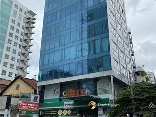 Tòa nhà góc 3mt hoàng sa, quận 1  18x20m  hầm 7 tầng  hđt 300 triệu  giá 80 tỷ