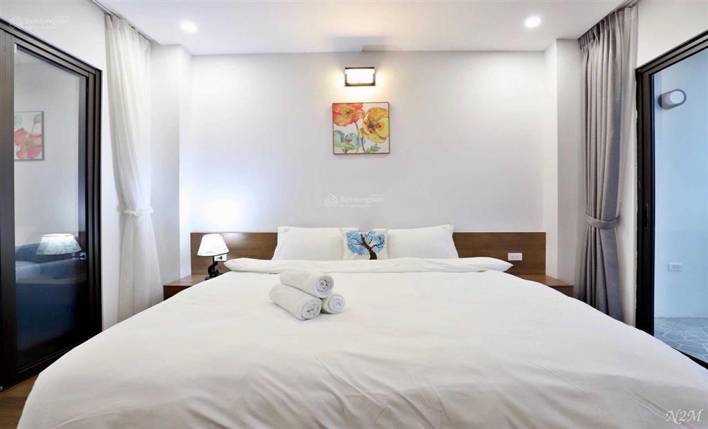 Cho thuê chdv full đồ 01 ngủ 01 khách mới ở phố đi bộ trịnh công sơn, nhật tân, tây hồ, hà nội