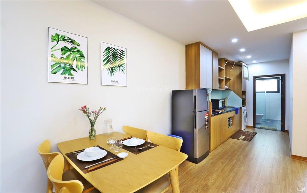 Cho thuê chdv full đồ 01 ngủ 65m2 mới ở thung lũng hoa hồ tây, ngõ 399 âu cơ, nhật tân