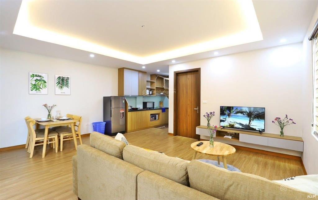 Cho thuê chdv full đồ 01 ngủ 65m2 mới ở thung lũng hoa hồ tây, ngõ 399 âu cơ, nhật tân