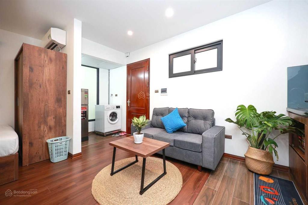 Cho thuê chdv full đồ studio mới tinh ở 121 yên phụ nhỏ, gần đường thanh niên, tây hồ, hà nội