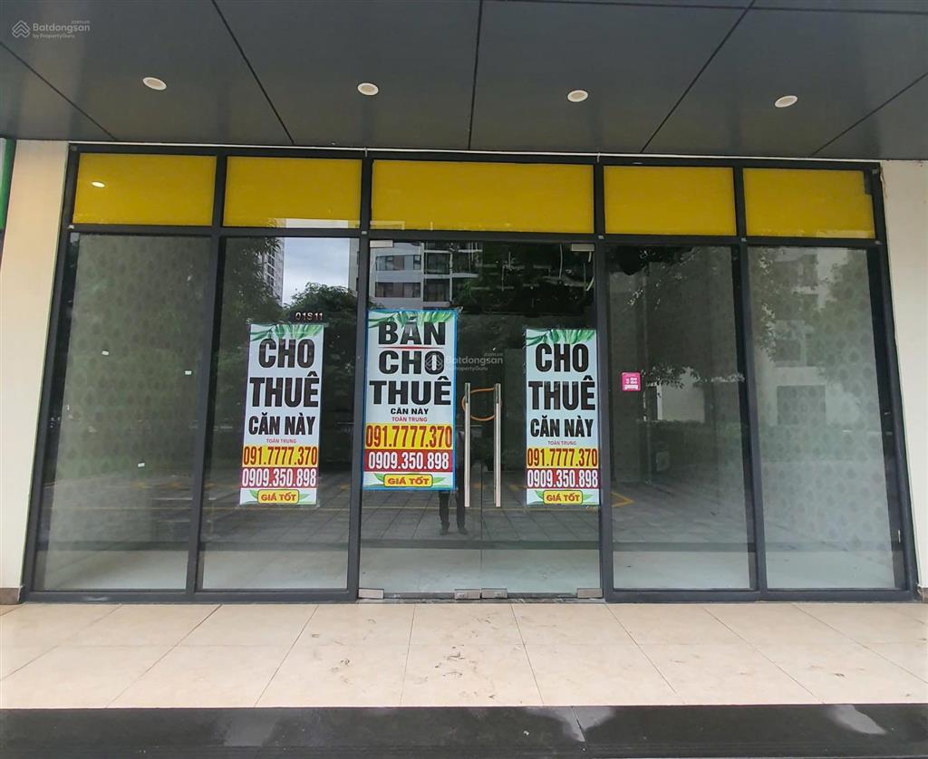 Độc quyền  cho thuê shophouse đã ht, dt 57.1m2  view khu tmdv ginza  cư dân đã về 70%  vin q9