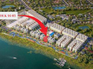 Độc quyền bán căn biệt thự 118m2 view sông thiên đức dự án phú thị riverside  gia lâm