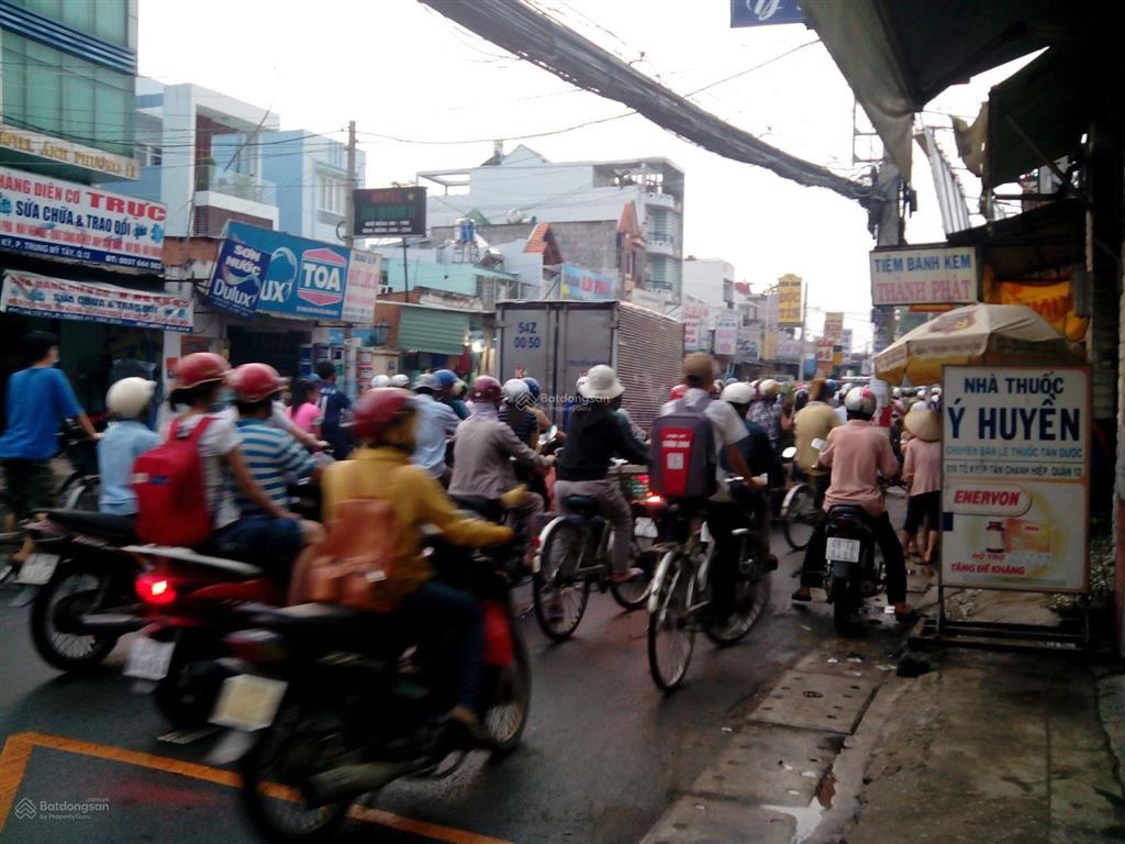 Cho thuê mặt tiền, đường tô ký, phường tân chánh hiệp. tp hồ chí minh, 7,4 m x 35,5 m, không lụt