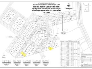 Bán lô đất siêu hot tại khu đô thị lấn biển cần giờ. dt 696 m2 kdc tân phú hưng sát cổng chính