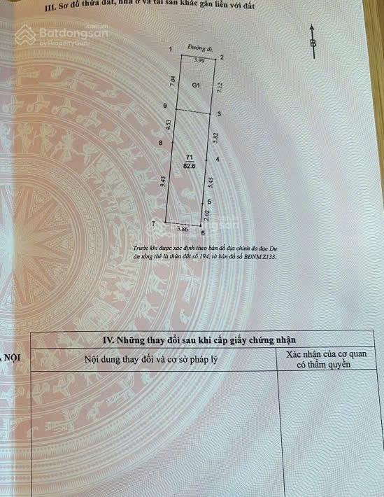 Bán đất ở ngõ 43 lý sơn, thượng thanh, long biên