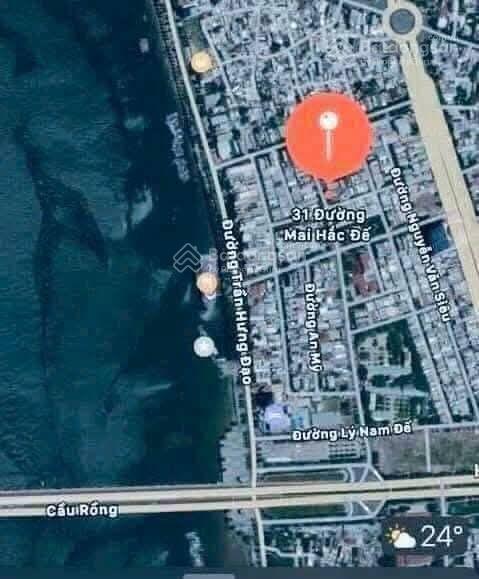 Bán đất mặt tiền 29 mai hắc đế. đối diện cầu rồng