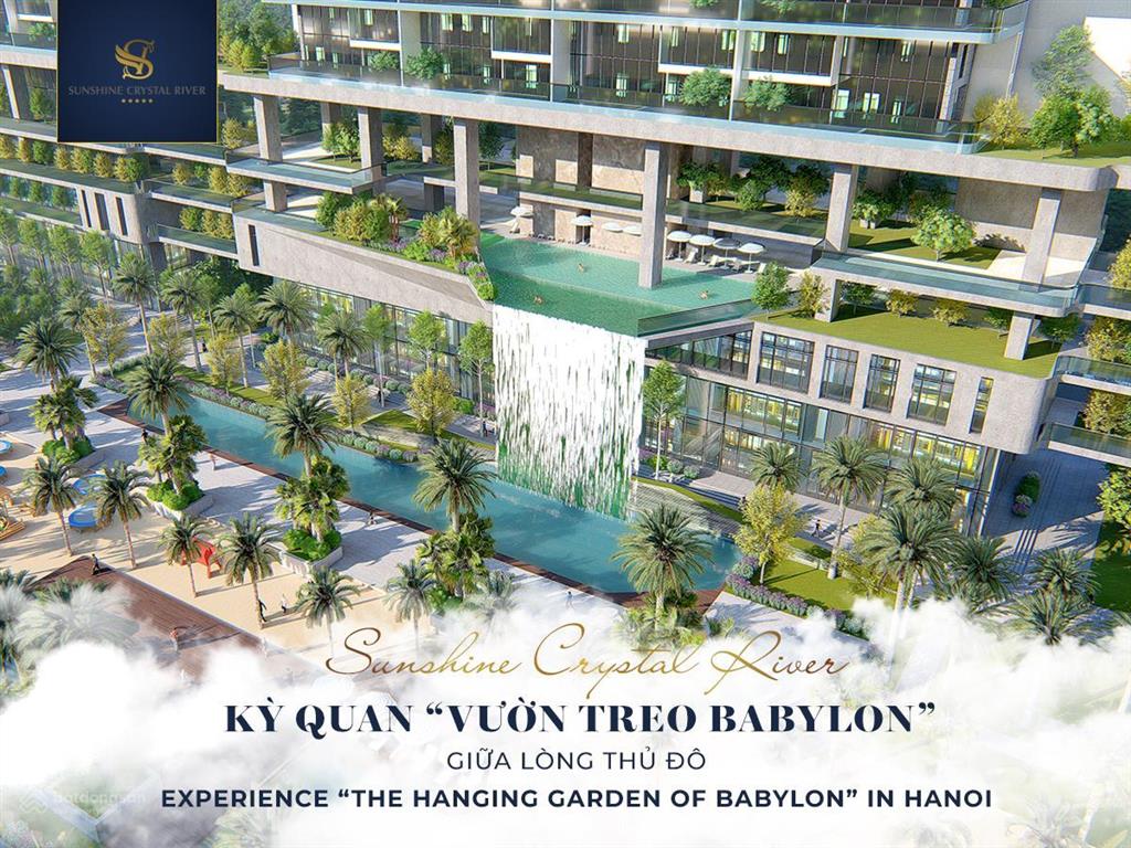 Noble crystal tây hồ dự án cao cấp nhất ciputra với căn hộ thông tầng rộng lớn giá chỉ 160tr/m2