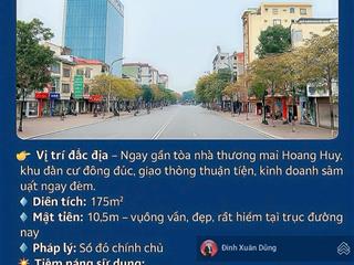 Bán nhà mặt đường tô hiệu mặt tiền hơn 10m đặc biệt xây toà nhà văn phòng