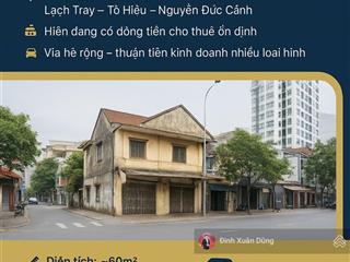 Bán nhà mặt đường cầu đất giá mềm nhất ~60m2 chỉ 17,5 tỷ kinh doanh tốt