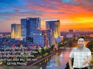 Bán nhà mặt đường trần nguyên hãn 180m2 mặt tiền 7m đẹp hợp lý