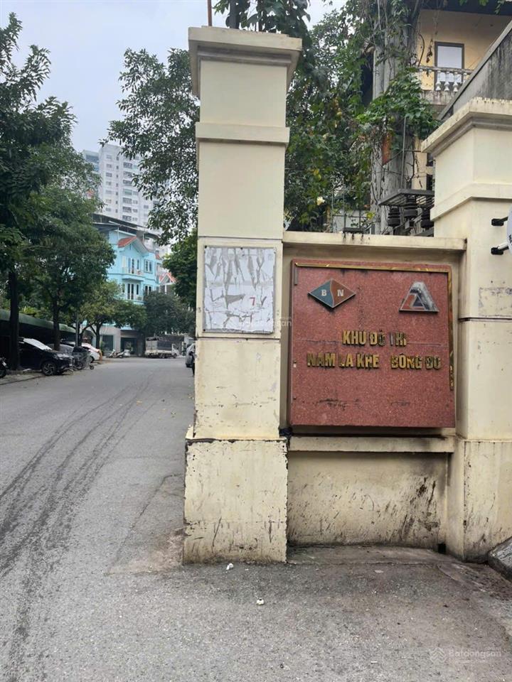 Nhà liền kề nam la khê, đường quang trung, quận hà đông. dt 64m2, 5 tầng, 2 mặt thoáng trước sau