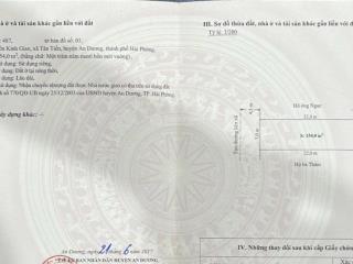Cần bán gấp nhà xưởng, mặt đường kinh doanh, tân tiến, an dương, hải phòng