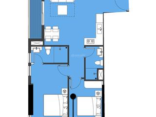 Bán căn góc 2n+2wc mặt biển mã 23 tầng cao toà c1 dự án centro town giá 5.8 tỷ full đồ cao cấp