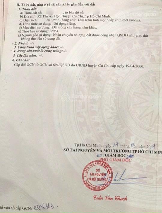 Bán đất mt tl373 gần đường xuyên á và kcn tây bắc