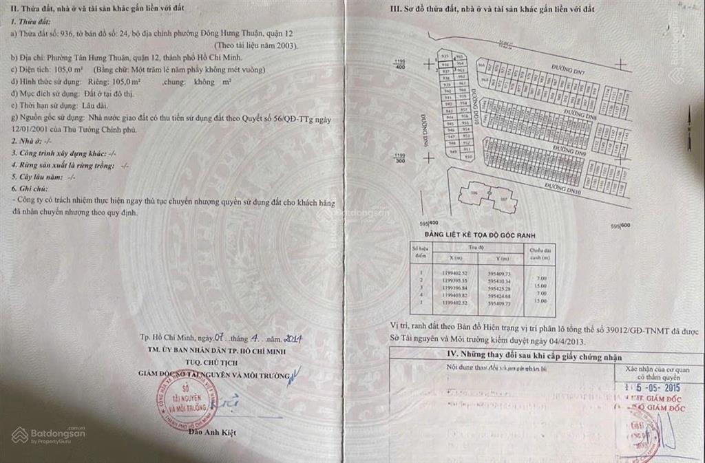 Bán lô đất đối diện kho bạc đẹp nhất dự án an sương